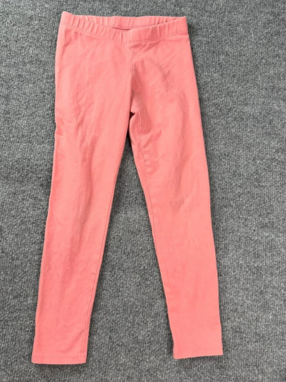 Members Mark Girl's Leggings Pink Stretch Casual Pants Size 4/5 Stains Flaws